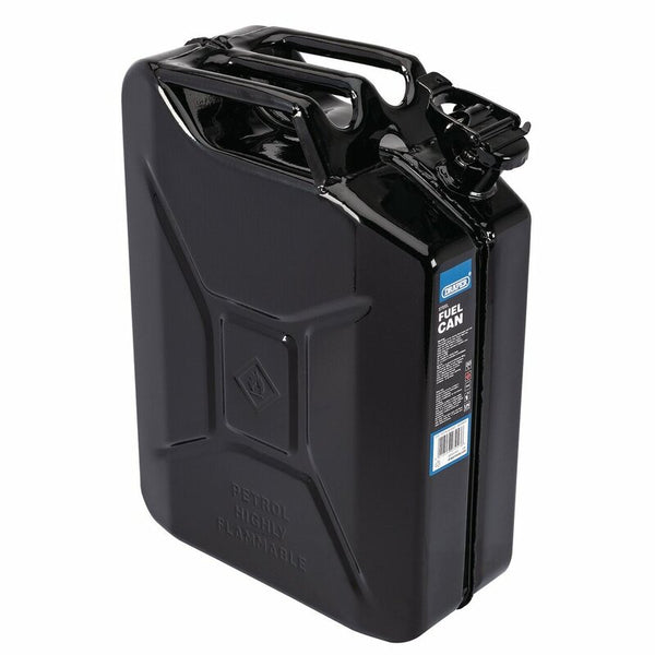 Draper Steel Can Can - Black 20L 7257.0