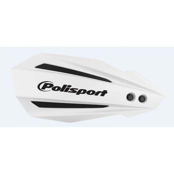 Police Port Hand Guards MX Bullit White/Black- Honda CRF 8308500030