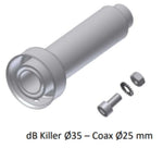 MIVV DB Killer за Mover Muckler Ø35 mm 50.Sc.Dk.154.0