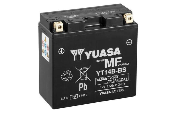 Поддръжка на Yuasa -Free Factory -Enabled Battery -YT14B -FA