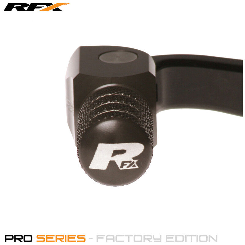 RFX Flex+ Factory Edition Gear Pedal (черен/твърд анодизиран титан) - KTM SX85 SX/XC -W/TPI 125/150 FXGP5110099HA