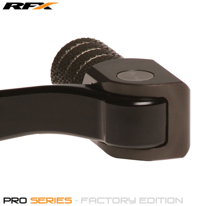 RFX Flex+ Factory Edition Gear Pedal (черен/твърд анодизиран титан) - KTM SX85 SX/XC -W/TPI 125/150 FXGP5110099HA