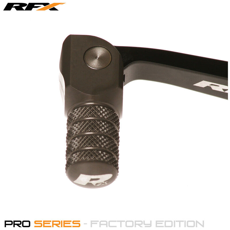 RFX Flex+ Factory Edition Gear Pedal (черен/твърд анодизиран титан) - KTM SX/EXC/TPI 250/300 FXGP5120099HA