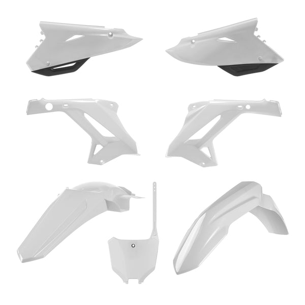 Пластмасов комплект Port MX MX Resyling White - Honda CR125 / 250 91310