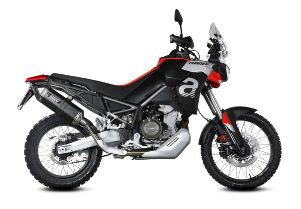 MIVV Speed ​​Edge Slip -On Mufler Black неръждаема стомана - Aprilia Tuareg 660 A.017.LRB