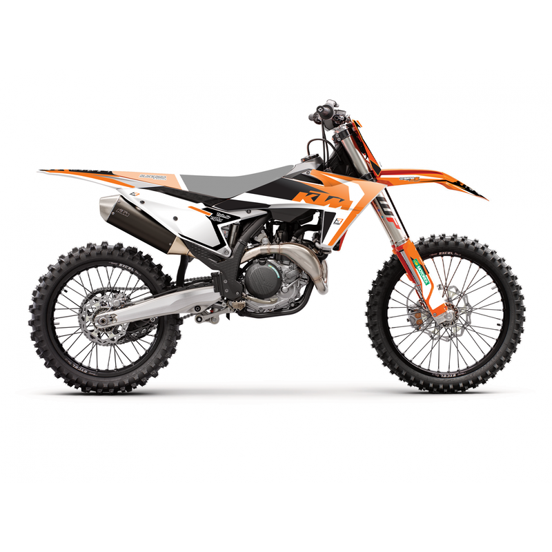 Blackbird Dream Graphic 4 капак на седалката - KTM SX -SXF 2548N