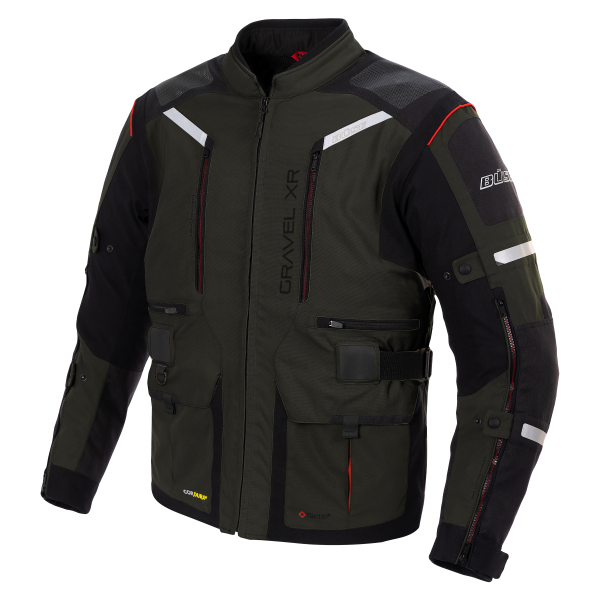 Buse textile mc яке чакъл xr slate grey