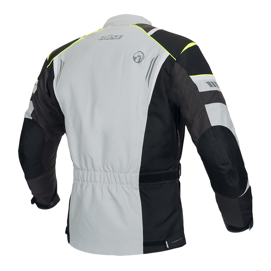 Buse Textile MC jacket Breno Pro Gray