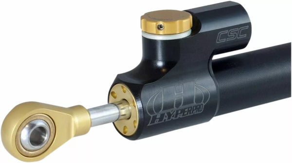 HyperPro Steer Dampr 120mm CSC BLK DS-12B-NL1