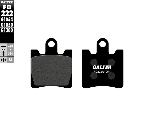 Galfer спирачна накладка полу метал FD222G1054