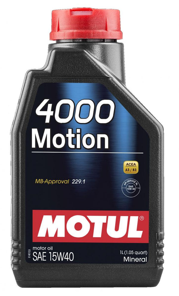 Motul 4000 Motion 15W40 1L (12бр./Картон)