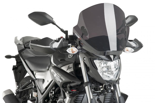 Windshield Mod.Trend Universal C/Dark Smoke