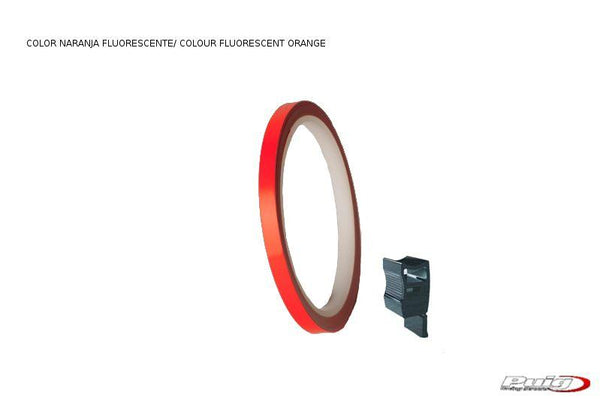 Rim Strip 6 Meters+Aplicator C/Orange Fluorescent