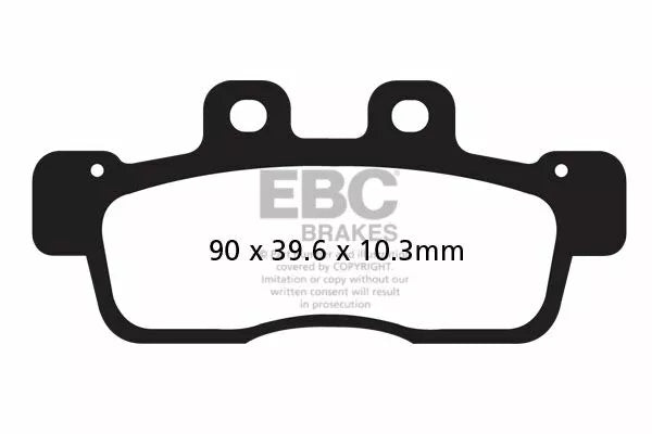 EBC спирачна подложка SFA Org Scooter SFA632