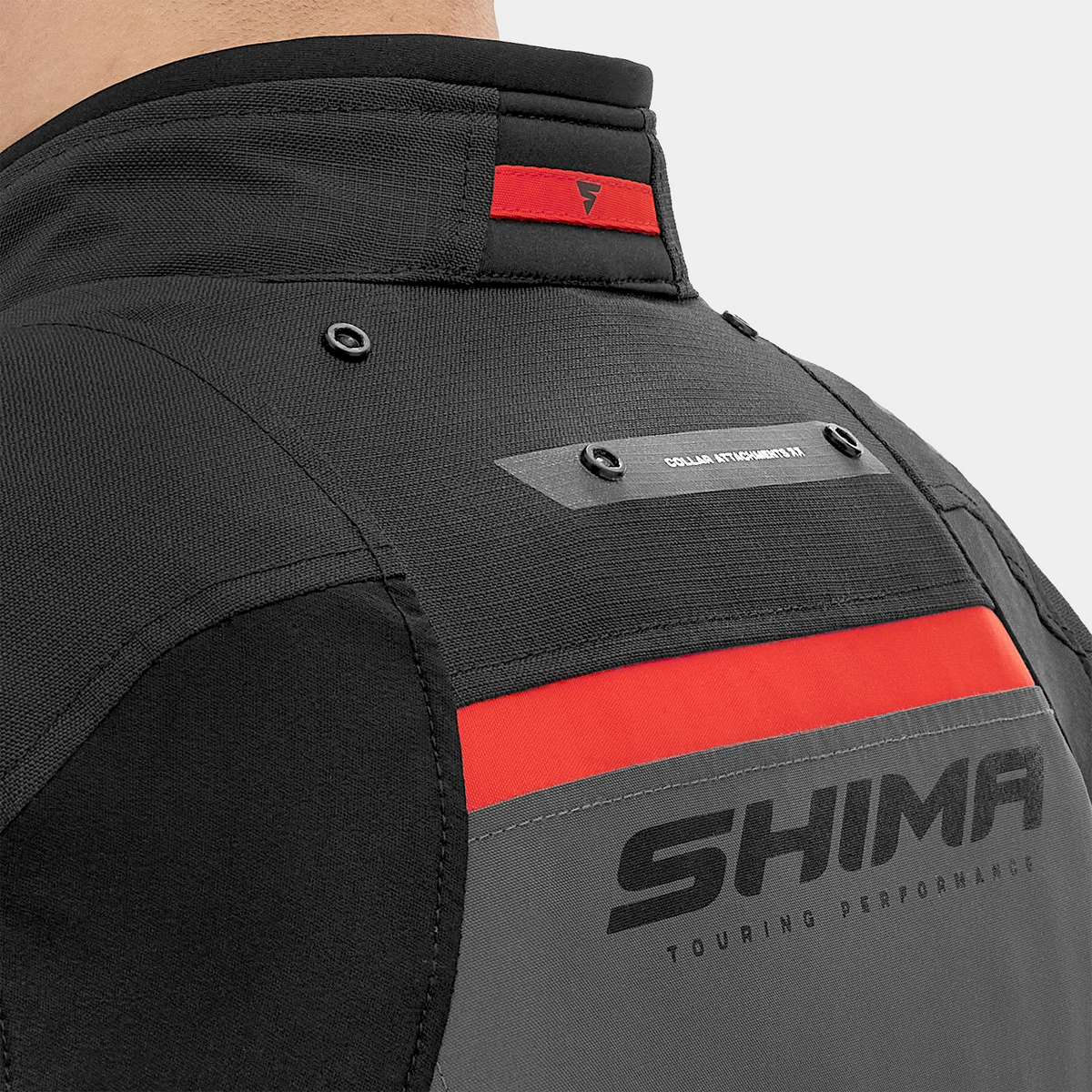 Shima textile mc-jacket dune черно /сиво