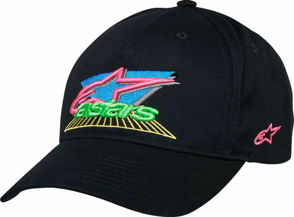 Alpinestars (Casuals) HAT CRV BILL SNP-SIVID BLK O 1215-81130-10