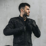 Ozone textile mc-jacket pulse black (copy)