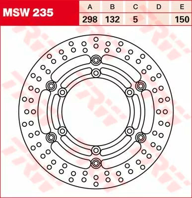 Trw ротор TRW MSW235 MSW235
