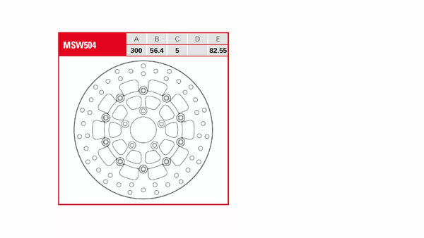 TRW Rotor TRW MSW504