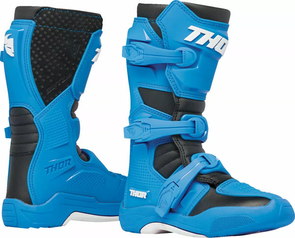 Thor Boot Yth Blitz XR BL/BK 2 3411-0732