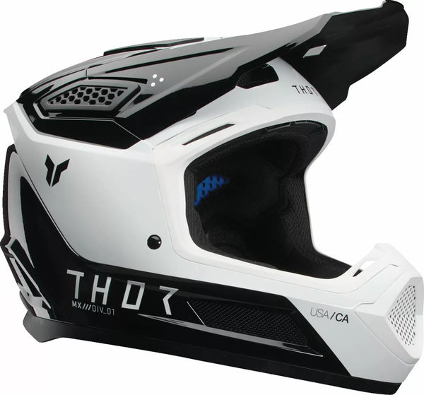 Thor Helmet Fleet Storm BK/WH SM 0110-8911
