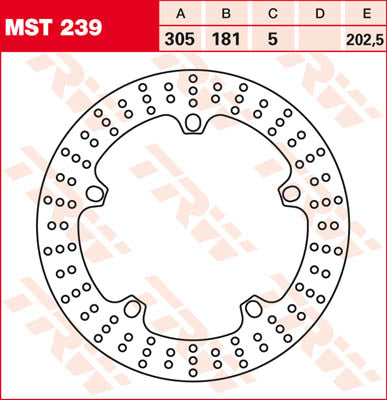 Trw ротор Trw MST239 MST239