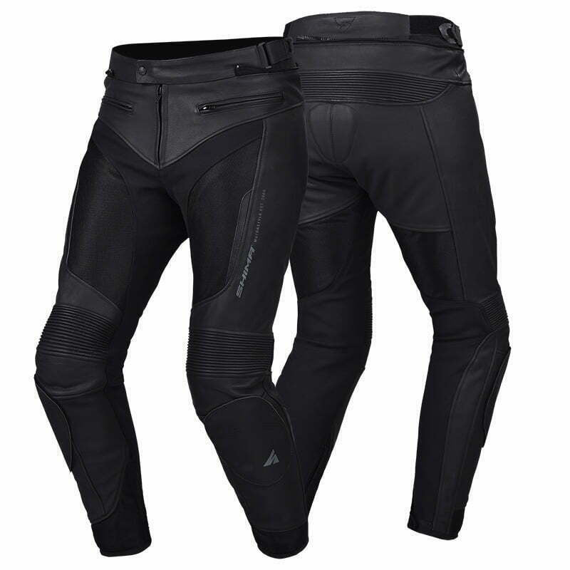 Shima Mc-Leather Pants Biston Black