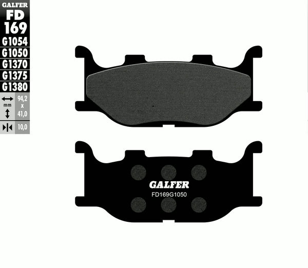 Galfer Brake Pad Semi Metal Scooter FD169G1050