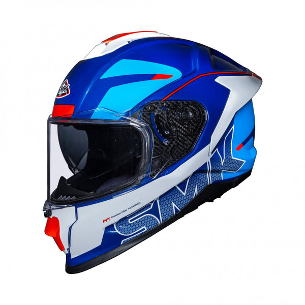 SMK Integral MC HELMET TITAN Firefly Blue