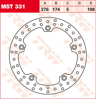 Trw ротор Trw MST331 MST331
