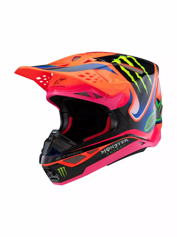 Alpinestars (MX) Helmet S-M10 DEANGE OR/PU/PK L 8300525-433-L
