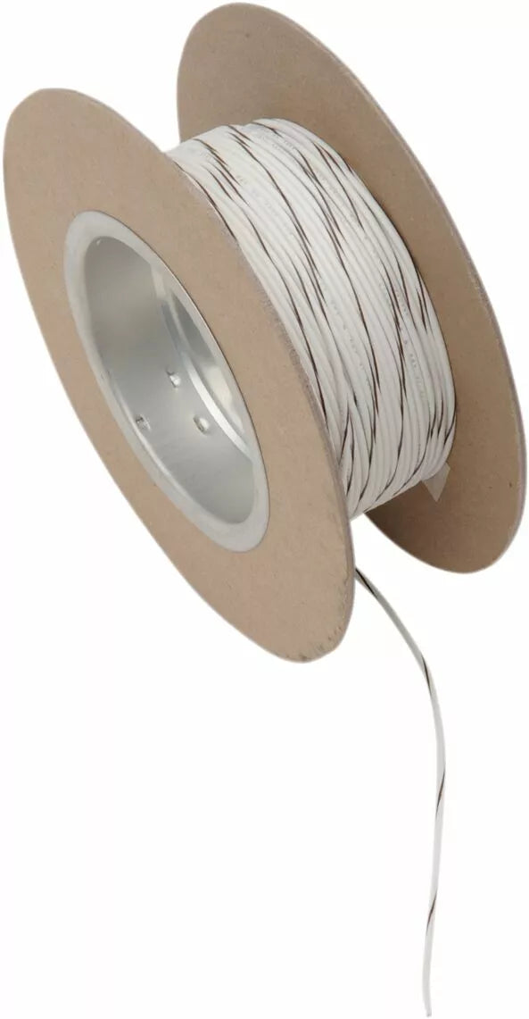 Namz Wire 18G 100 'бял/кафяв NWR-91-100