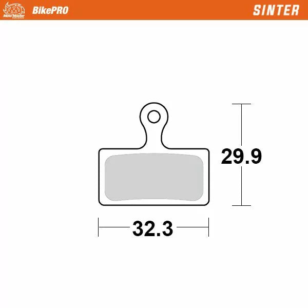 Мото-майстор спирачна подложка Sinter 730454