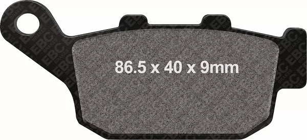 EBC спирачна накладка Vee Semisntrd FA496V