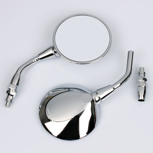 Emgo Mirror Chrome Left Ec Stem 20-25132