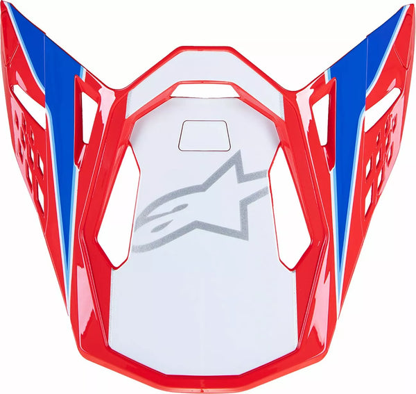 Alpinestars (MX) Visor SM10 AEON RD/BL 8981823-3017-OS