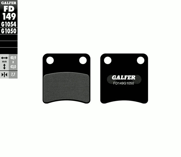 Galfer Brake Pad Semi Metal Scooter FD149G1050