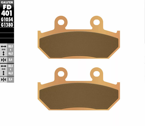 Galfer спирачна накладка Sintered Scooter FD401G1380