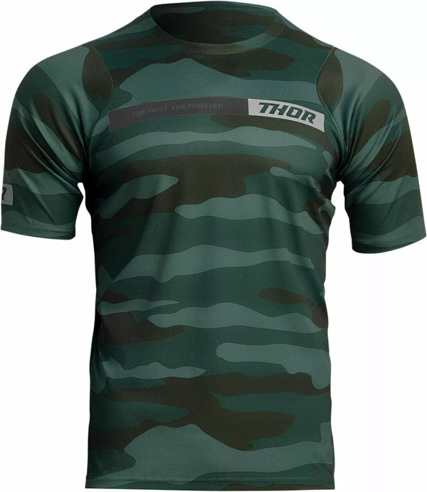 Thor Jrsy Asist ss camo gn lg 5020-0022