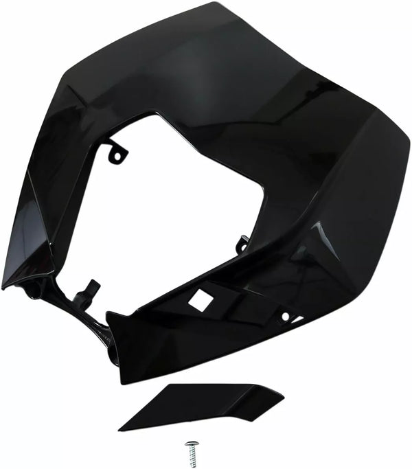 UFO Headlight Plastic EXC 09-13 BLK KT04090@001