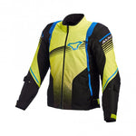 Macna Textile MC jacket Charger Black /Flu /Blue