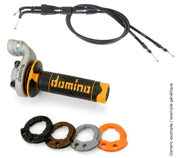 Домино KRK EVO Throute Kit с кабели Червено/Черно захранване Нула