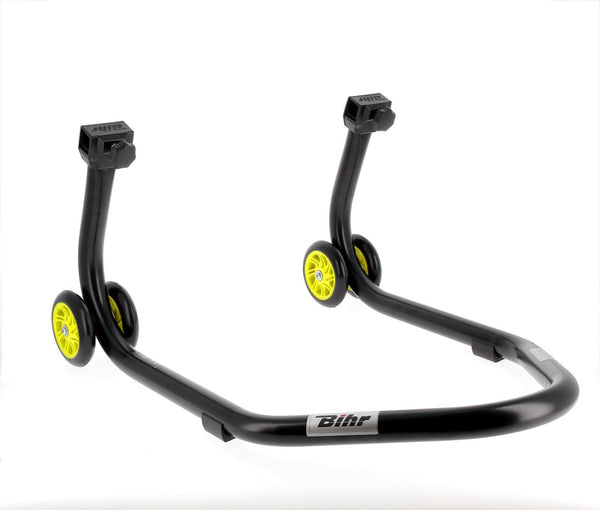 Bihr Home Track Realar Paddock Stand с "V" адаптери Matt Black Yellow Wheelsnull