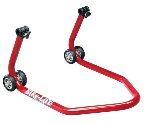 Bike lift universal rear stand with standard “l” adapters red - RS -17 null