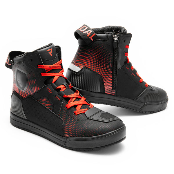 Rebelhorn Unisex MC обувки Vandal II черен /червен
