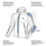 Rebelhorn softshell mc-jacket slash черно /червено