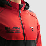 Rebelhorn softshell mc-jacket slash черно /червено