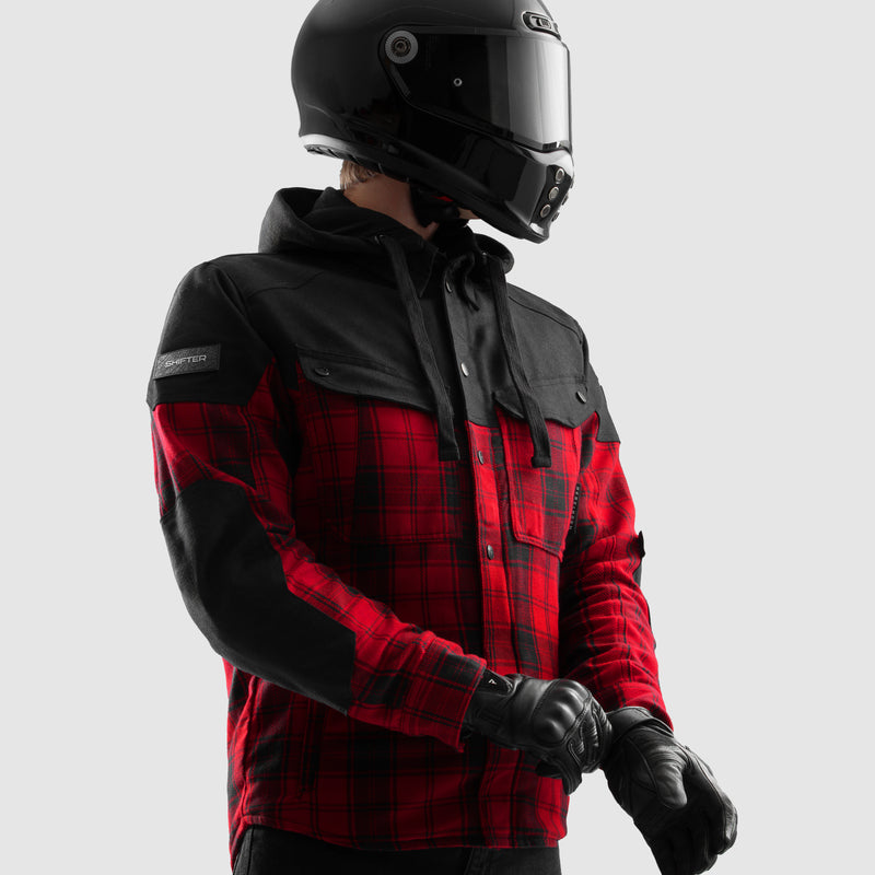 REBELHORN ARMORITE ™ MC RISH RISHER Черно /червено