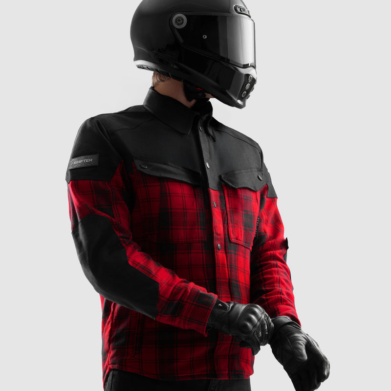 REBELHORN ARMORITE ™ MC RISH RISHER Черно /червено