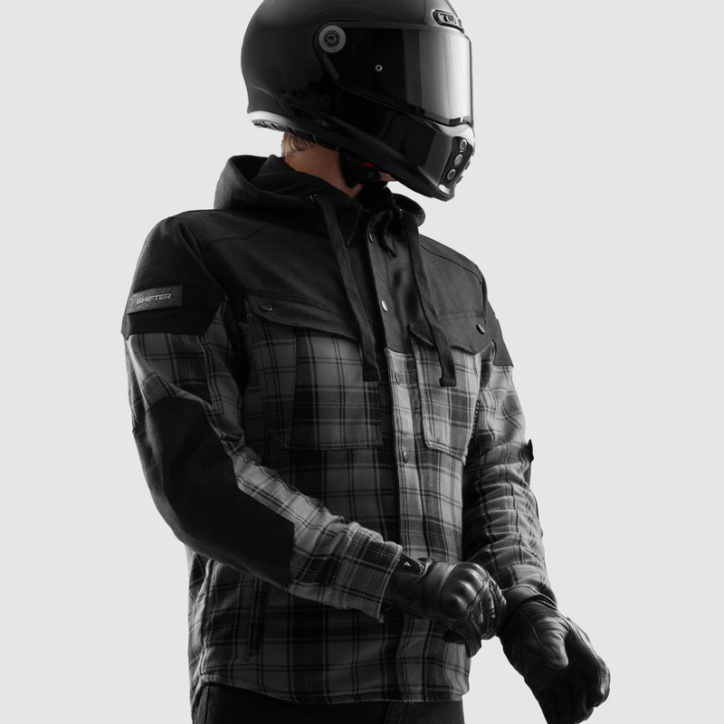 Rebelhorn Armorite ™ MC shirt shifter black /gray